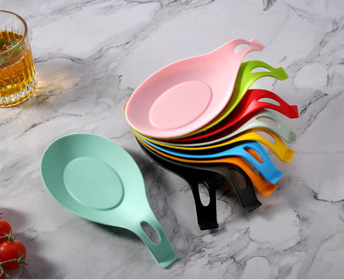 Eco Friendly Silicone Spoon Rest Odorless Tasteless Multifeature