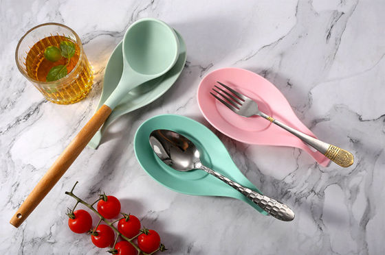 Eco Friendly Silicone Spoon Rest Odorless Tasteless Multifeature