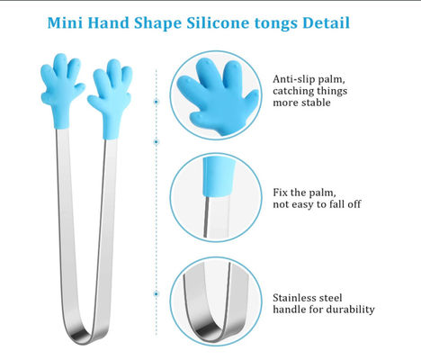 Multipurpose Heavy Duty Stainless Steel Tongs LFGB Approved