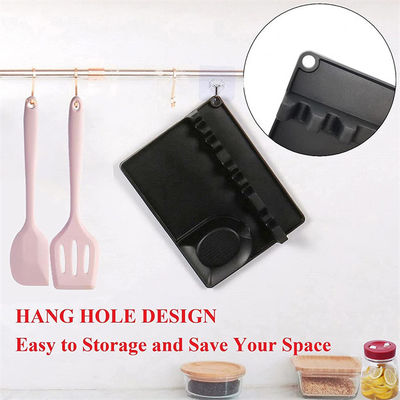 ODM Silicone Spoon Rest 4 Slot Design Multifunction Spillresistant