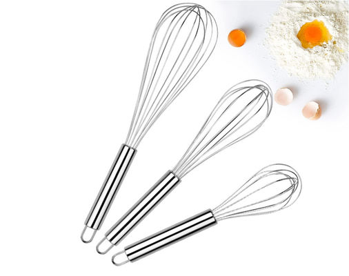Balloon Wire Stainless Steel Egg Whisk FDA Approved Nonrust
