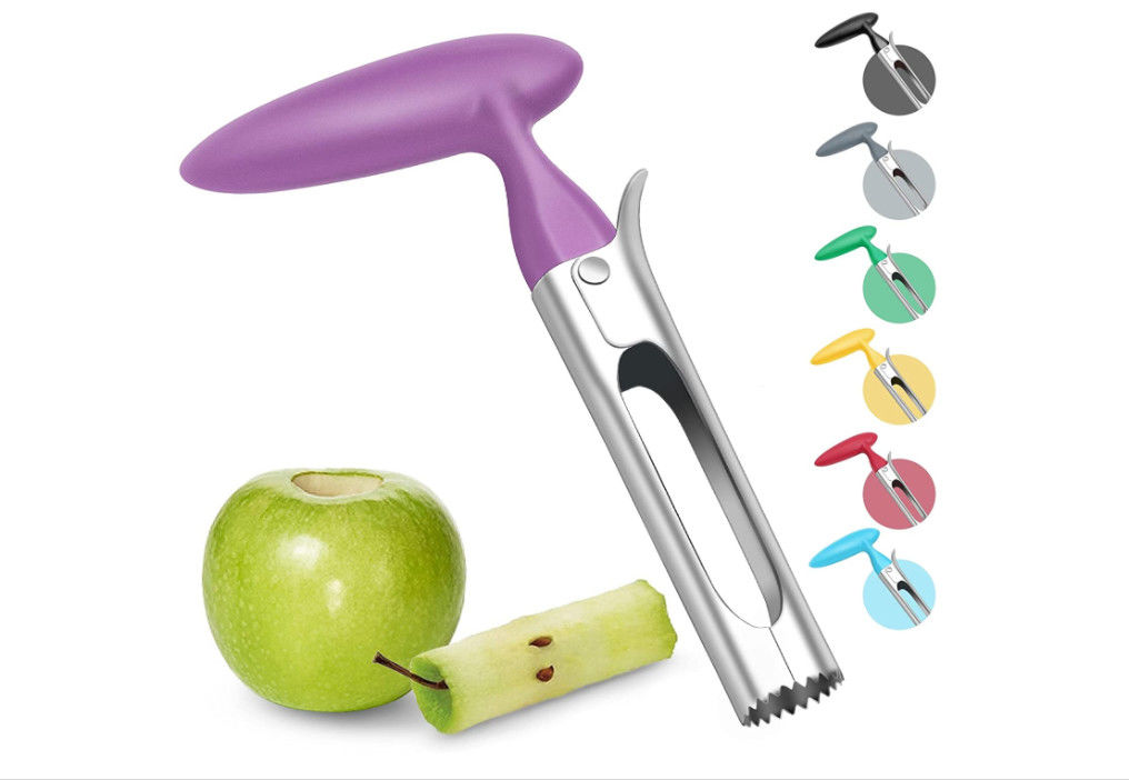 SUS304 Kitchen Gadget Tools , Apple Core Remover ABS Material